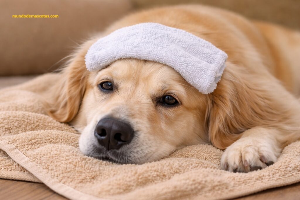 como saber si un perro tiene fiebre