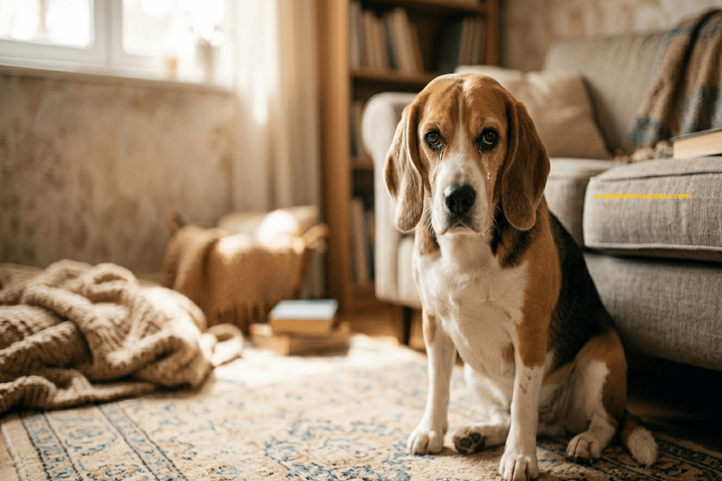 mi perra llora todo el tiempo y tiene orejas grandes y largas y de diferentes colores, llora porque quiere jugar o aveces de la nada.