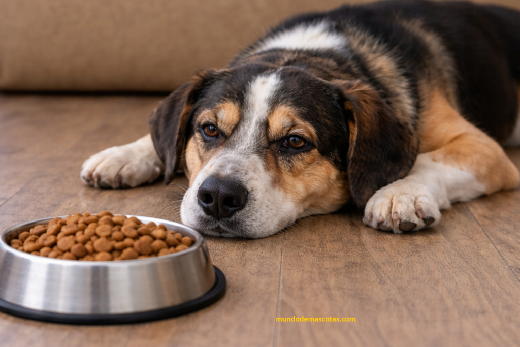 porque los perros dejan de comer croquetas