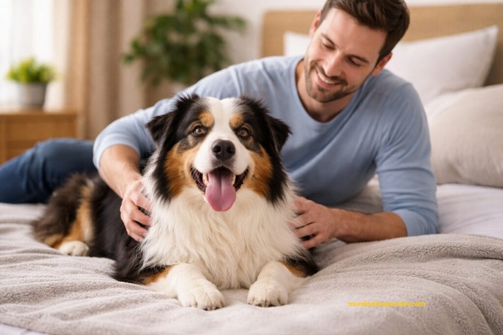 Porque mi perro respira muy rápido y saca la lengua