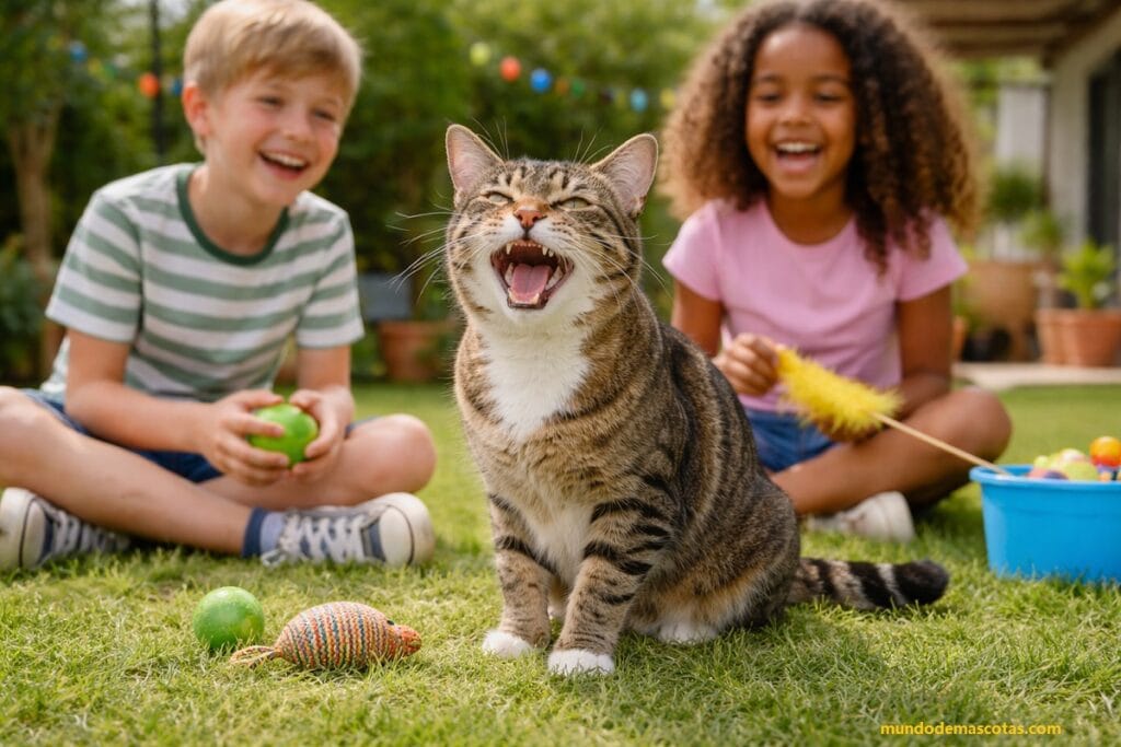 mi gato maúlla mucho todo el día