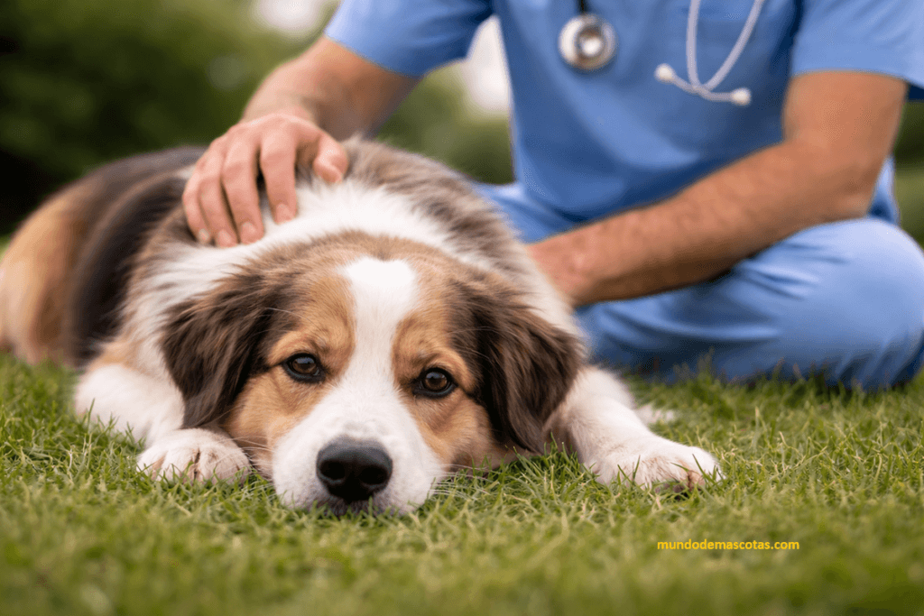 mi perro no quiere comer y hace popo con sangre