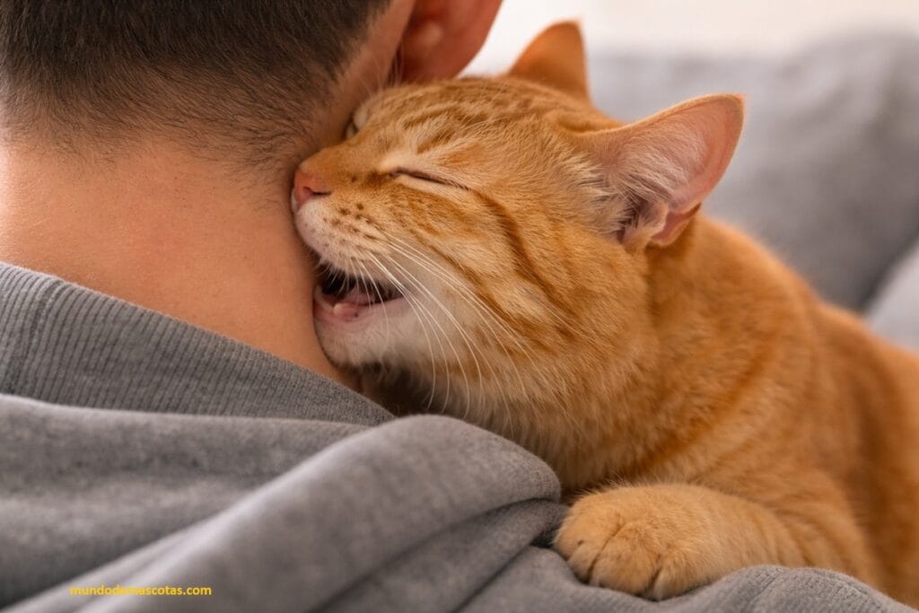 Por qué cuando acaricias un gato te muerde