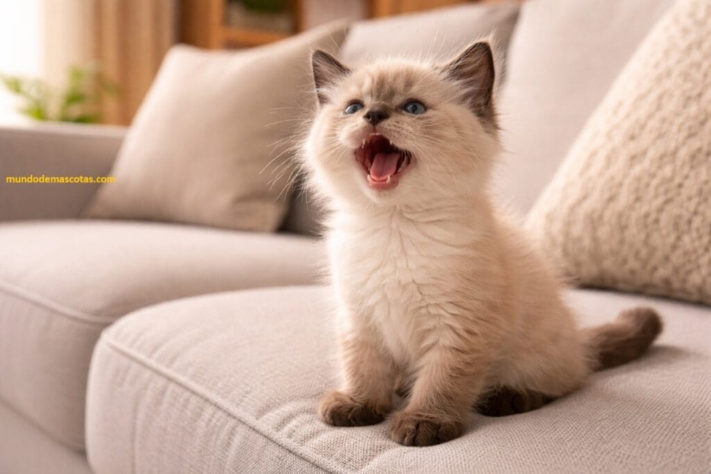 por qué lloran los gatitos