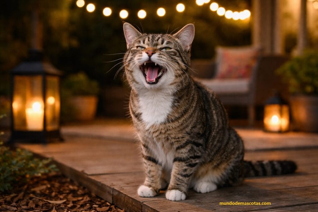 ¿por qué mi gato adulto maúlla mucho?