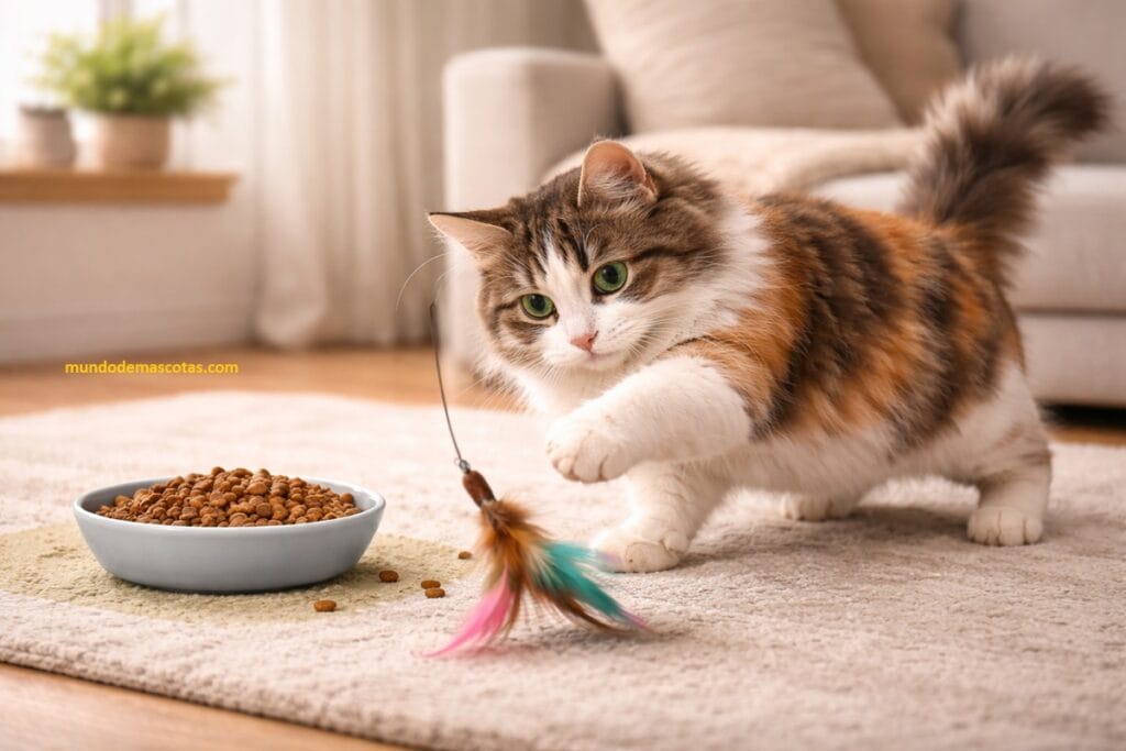 por qué mi gato no quiere comer