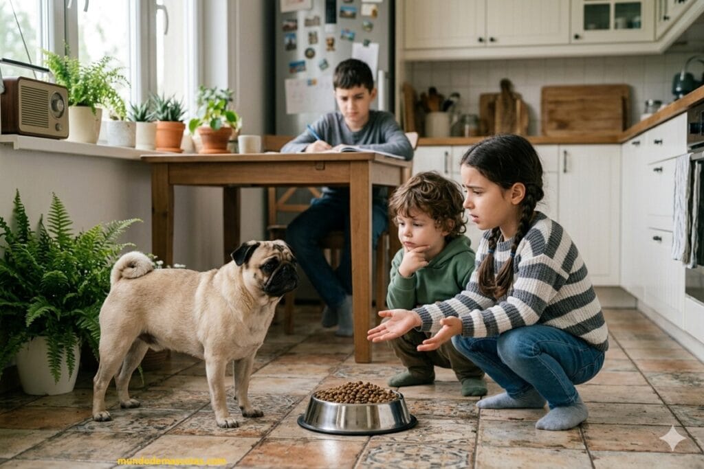 Por qué mi perro de repente dejó de comer sus galletas en la cocina ademas su plato esta lleno de croquetas