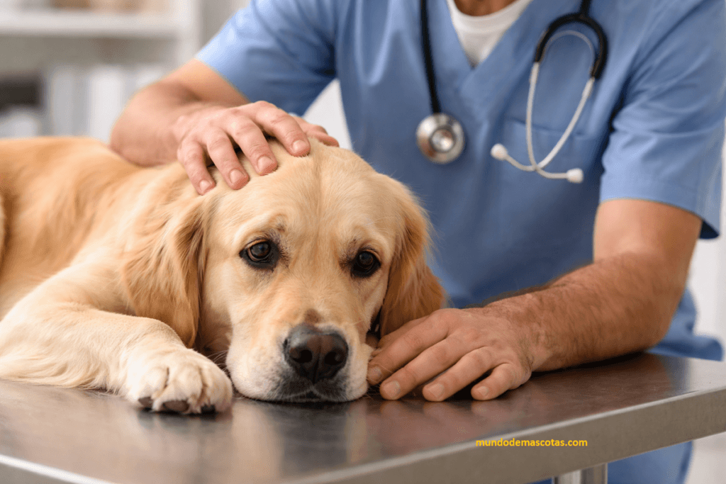 por que mi perra hace popo con sangre