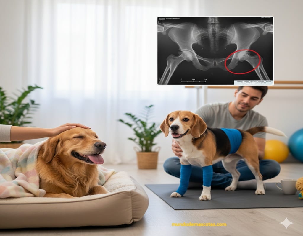 Un perro con fractura de cadera puede caminar