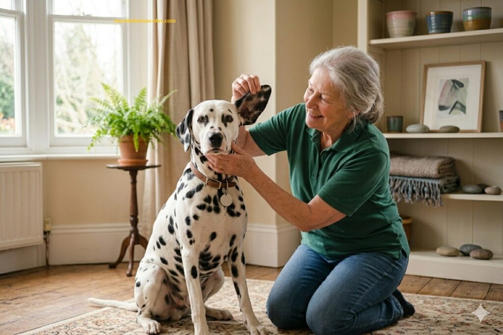 Limpiador de oídos para perros con mal olor