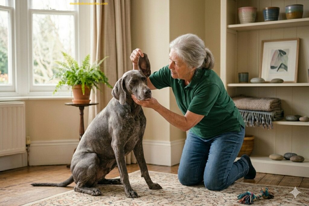 Mi perro sacude mucho la cabeza y le huelen los oídos