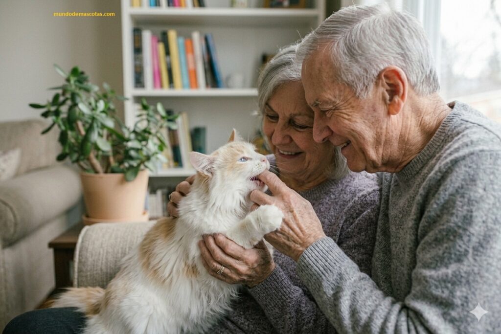 Por qué mi gatito me muerde las manos y se queda enganchado en mis dedos y es un felino junto a sus dueños