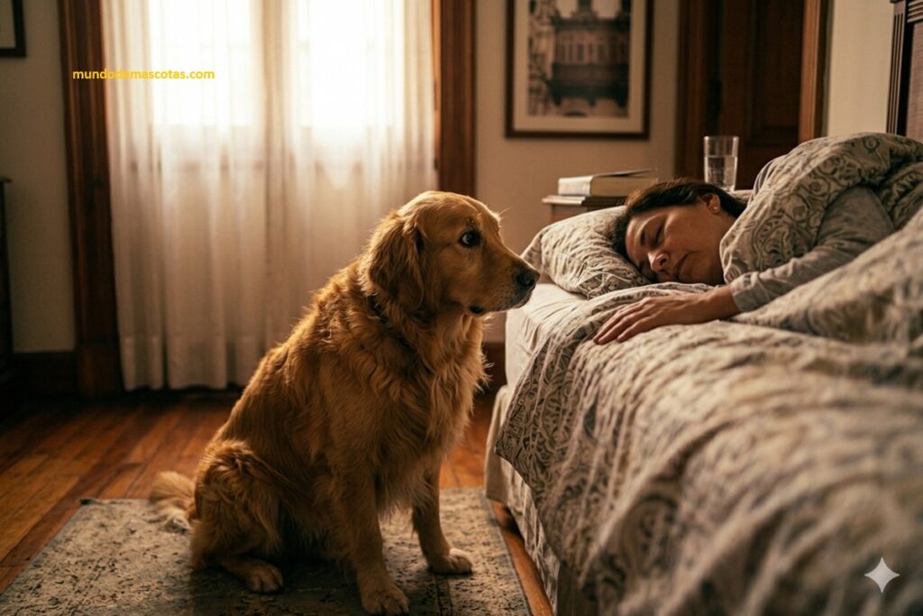 por qué mi perro me vigila mientras duermo y esta sentado todo el tiempo observandome