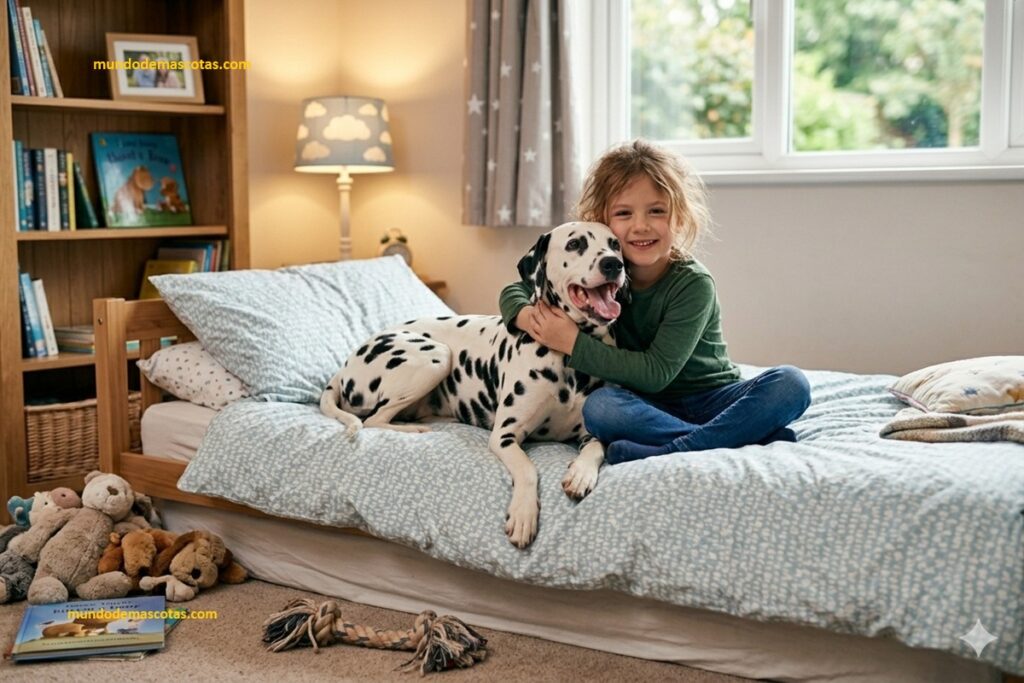 Tumores nasales en perros y ruidos al respirar y es un can de raza dalmata en la cama acostado con su dueña