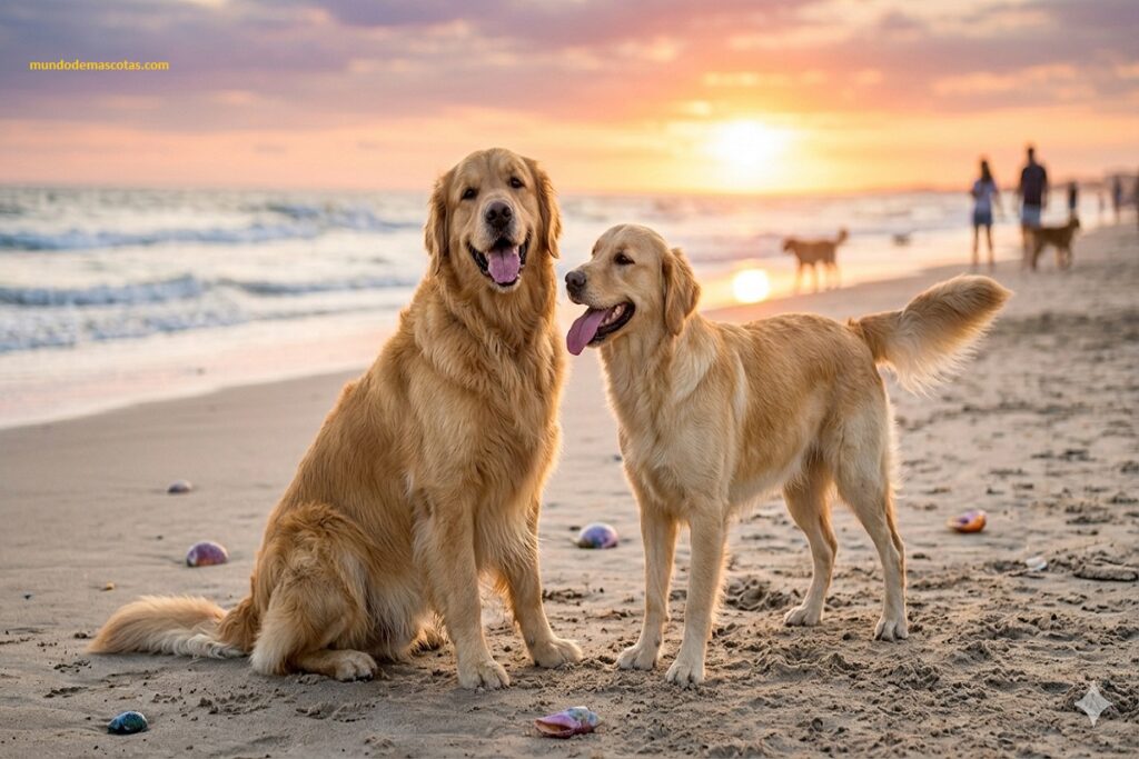¿Es mejor un golden retriever macho o hembra? dependiendo de  su tamaño y lo juguetones que son