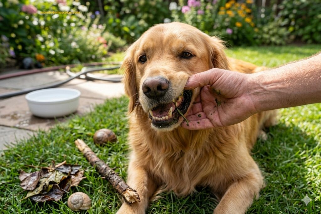 limpiar los dientes a un golden retriever es bueno porque ayuda a su salud y siempre estará feliz