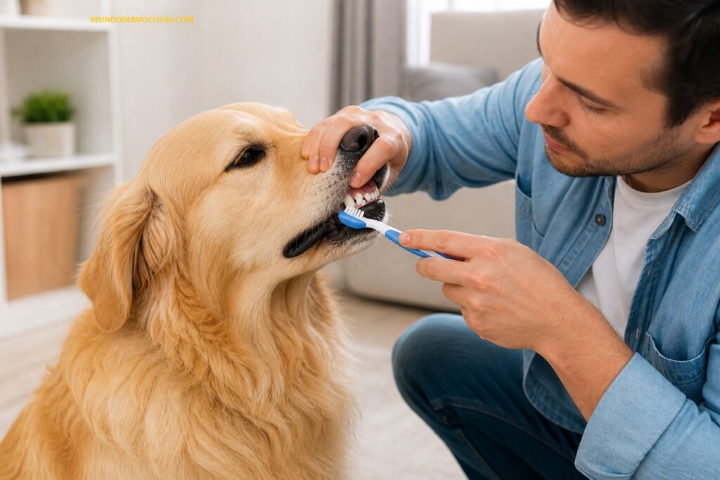 mi perro no se deja lavar los dientes soluciones y es hermoso y grande pero es dificil lavarle