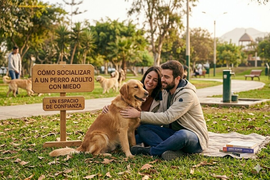 mi perro se esconde cuando ve a otros perros y se me pega porque tiene temor y fobia